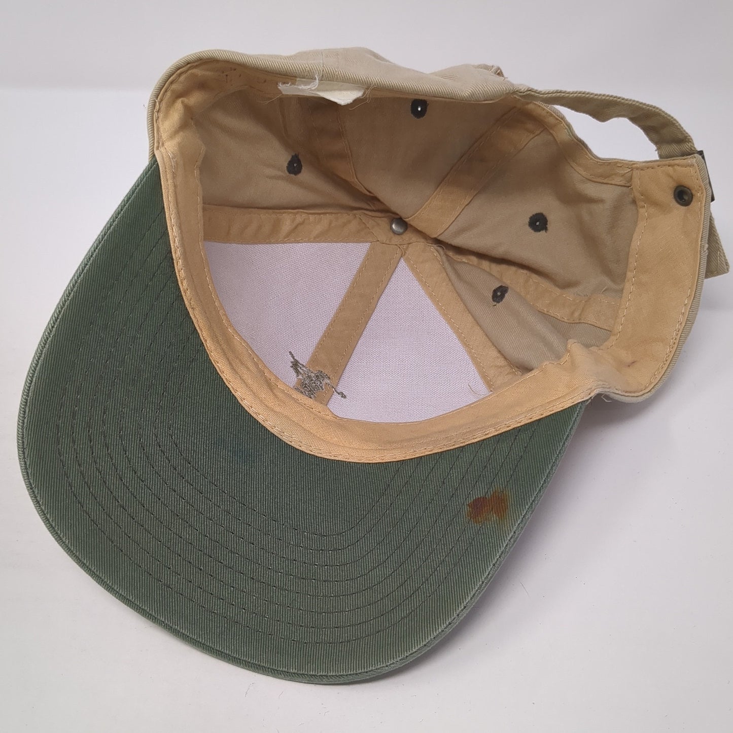 Man Golfing Slideback Hat Multicolor One Size Adjustable Embroidered