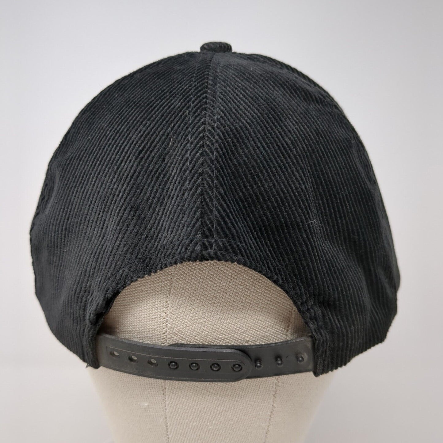 Consolidated Freightways Snapback Rope Hat Black One Size Corduroy