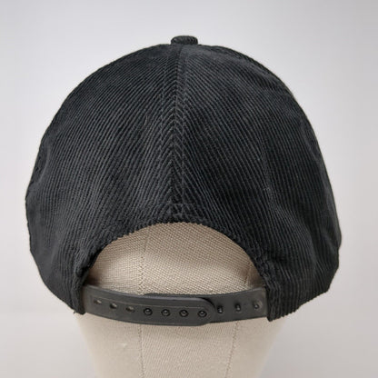 Consolidated Freightways Snapback Rope Hat Black One Size Corduroy