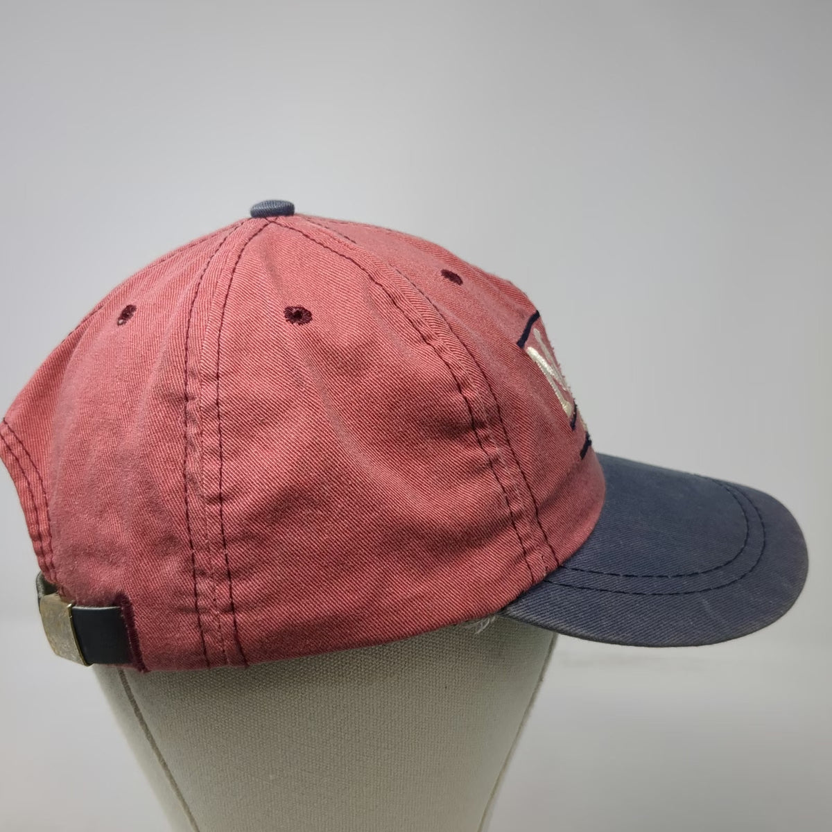 Maine Black Bears NCAA University Square Red One Size Cap Strapback Vintage