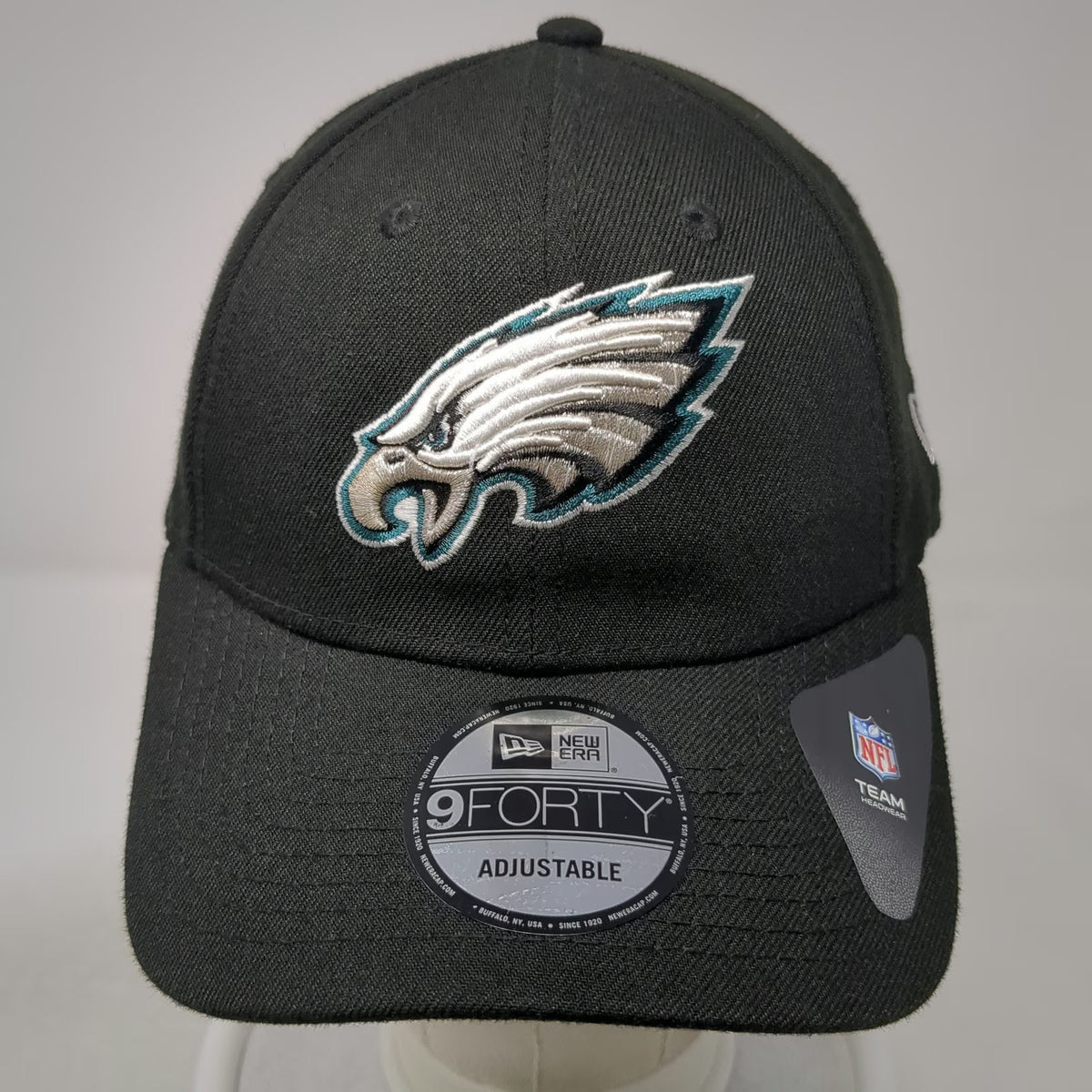 New Era Philadelphia Eagles NFL Snapback Hat Black One Size Embroidered Logo