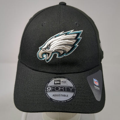 New Era Philadelphia Eagles NFL Snapback Hat Black One Size Embroidered Logo