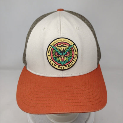 Owl Knowledge Over Fear Snapback Trucker Hat Multicolor M/L Mesh Back