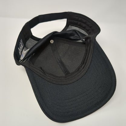 Sensors & Software Strapback Trucker Hat Black One Size Mesh Back