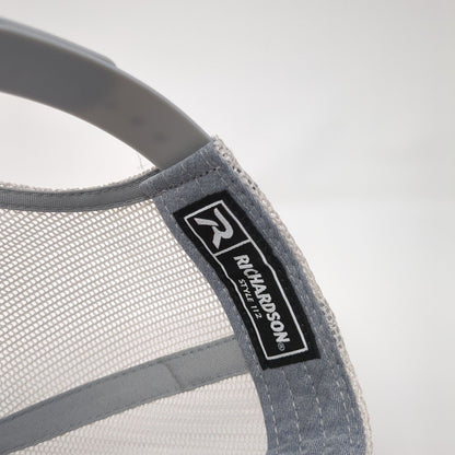 MSBMS 23 Snapback Trucker Hat Gray One Size Mesh Back Richardson