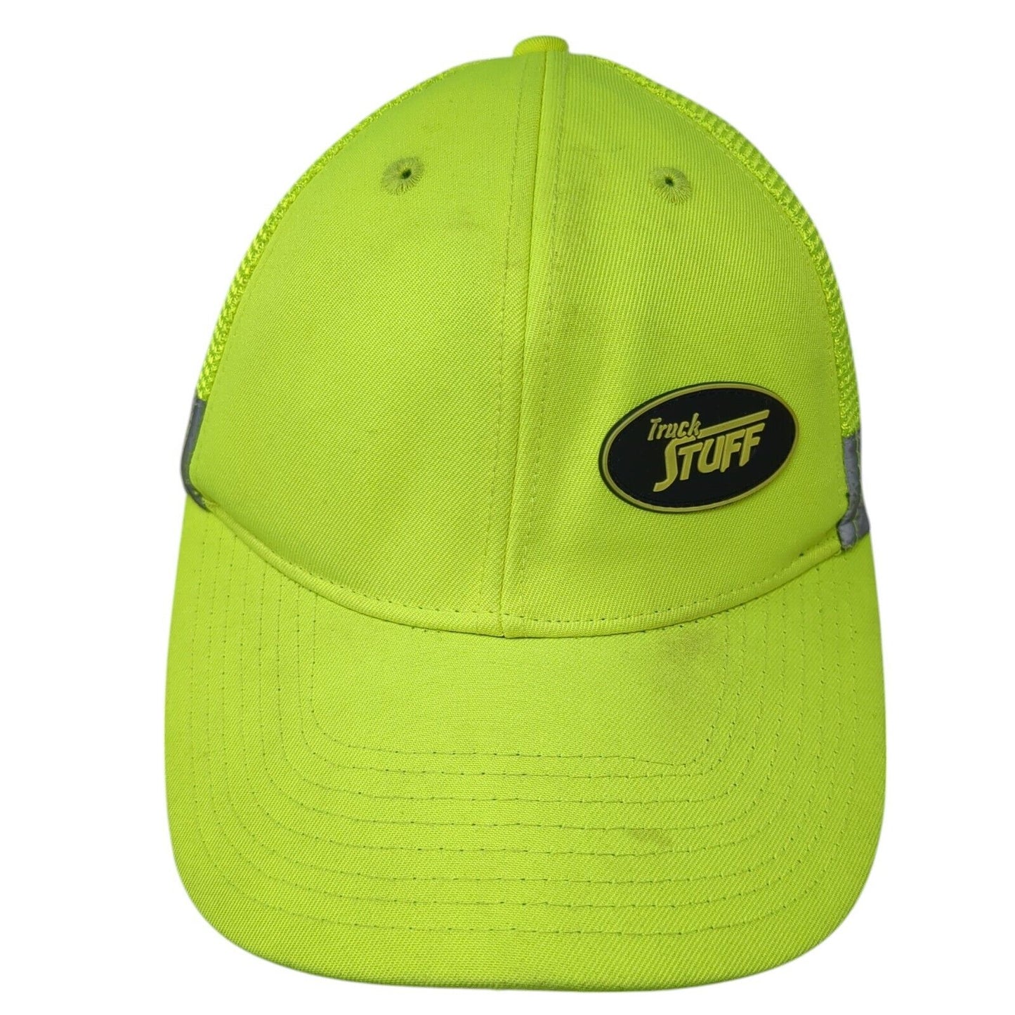 Truck Stuff Snapback Mesh Back Trucker Hat Green One Size Wild Wear