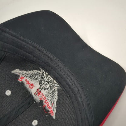 Otto Baseball Cap Black One Size Strapback RAD Aviation Lil Gunfighter N55CY Hat
