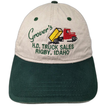 Otto Baseball Cap Beige One Size Grover's H.D. Truck Sales Rigby Idaho Truck Hat