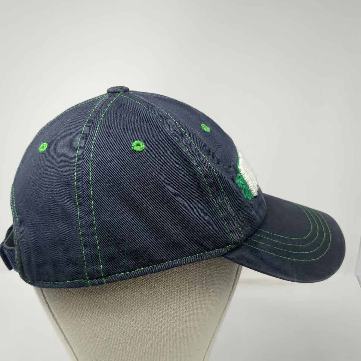 Old Navy Baseball Cap Blue One Size Ireland Shamrock Green Contrast Stitch Hat