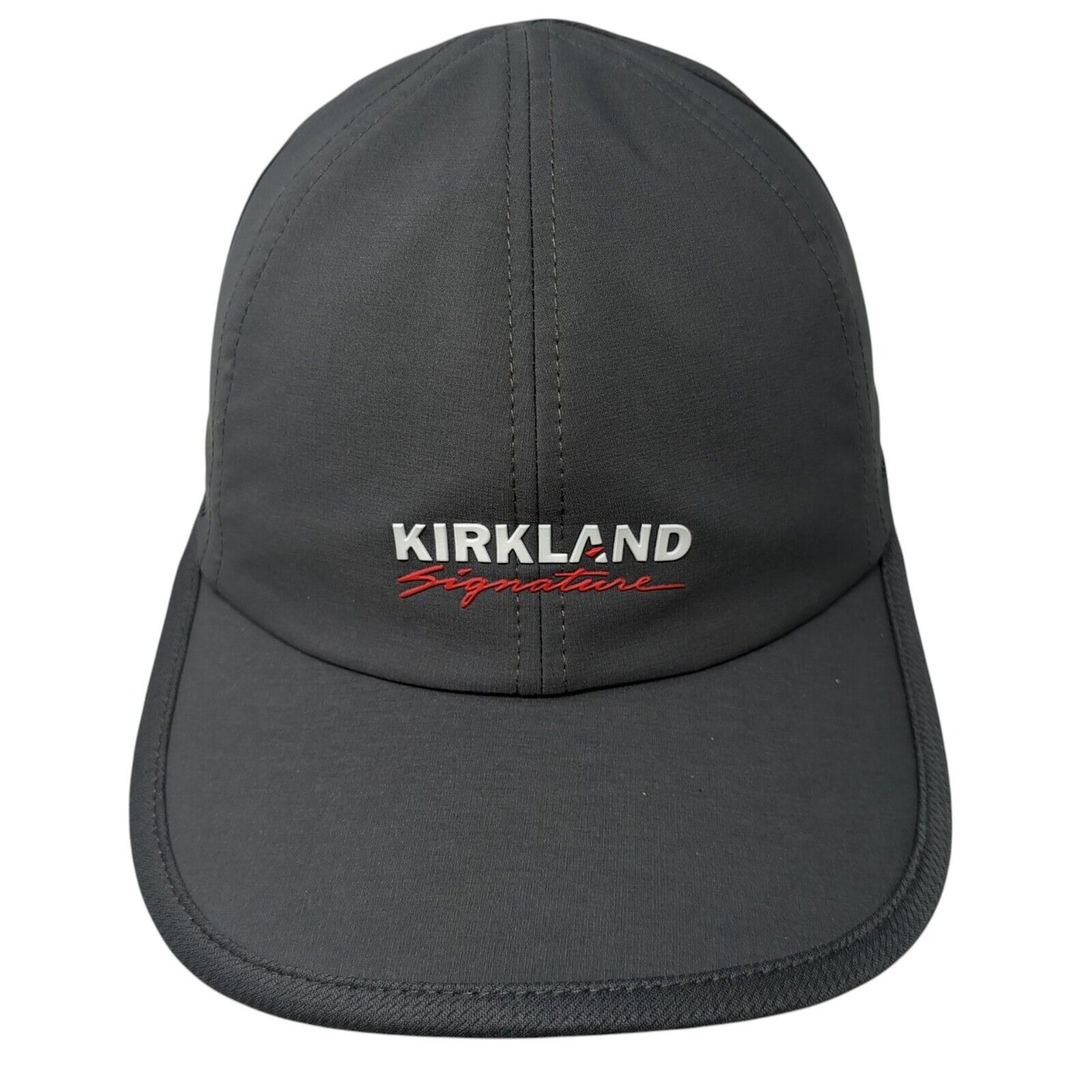 Kirkland Signature Strapback Hat Gray One Size Adjustable Perforated