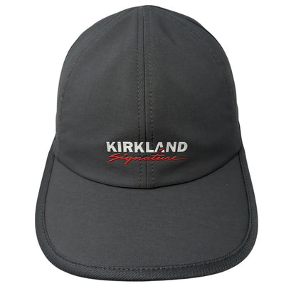 Kirkland Signature Strapback Hat Gray One Size Adjustable Perforated
