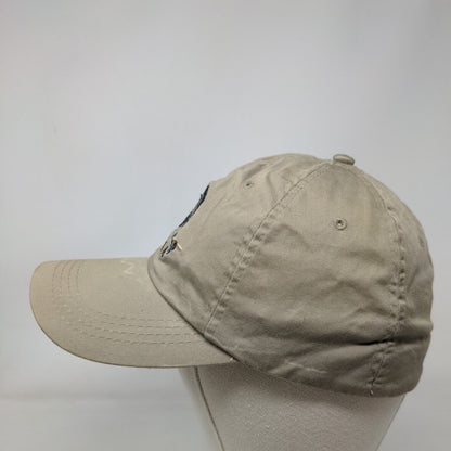 Alaska Arctic Circle Enterprises Fitted Hat Tan Embroidered Logo Fish