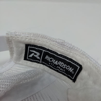 Vista Verde Dairy Patch Snapback Trucker Hat Pink Small Mesh Back