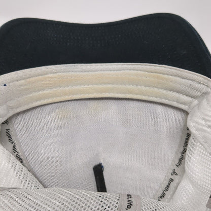 Prana Snapback Trucker Hat Multicolor OS Adjustable Striped 6 Panel Mesh Back