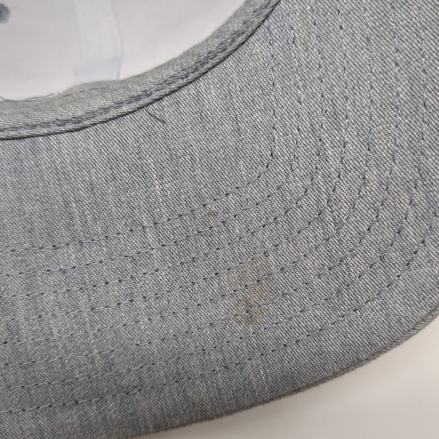 American Flag Snapback Trucker Hat Gray One Size Adjustable Mesh Back Richardson
