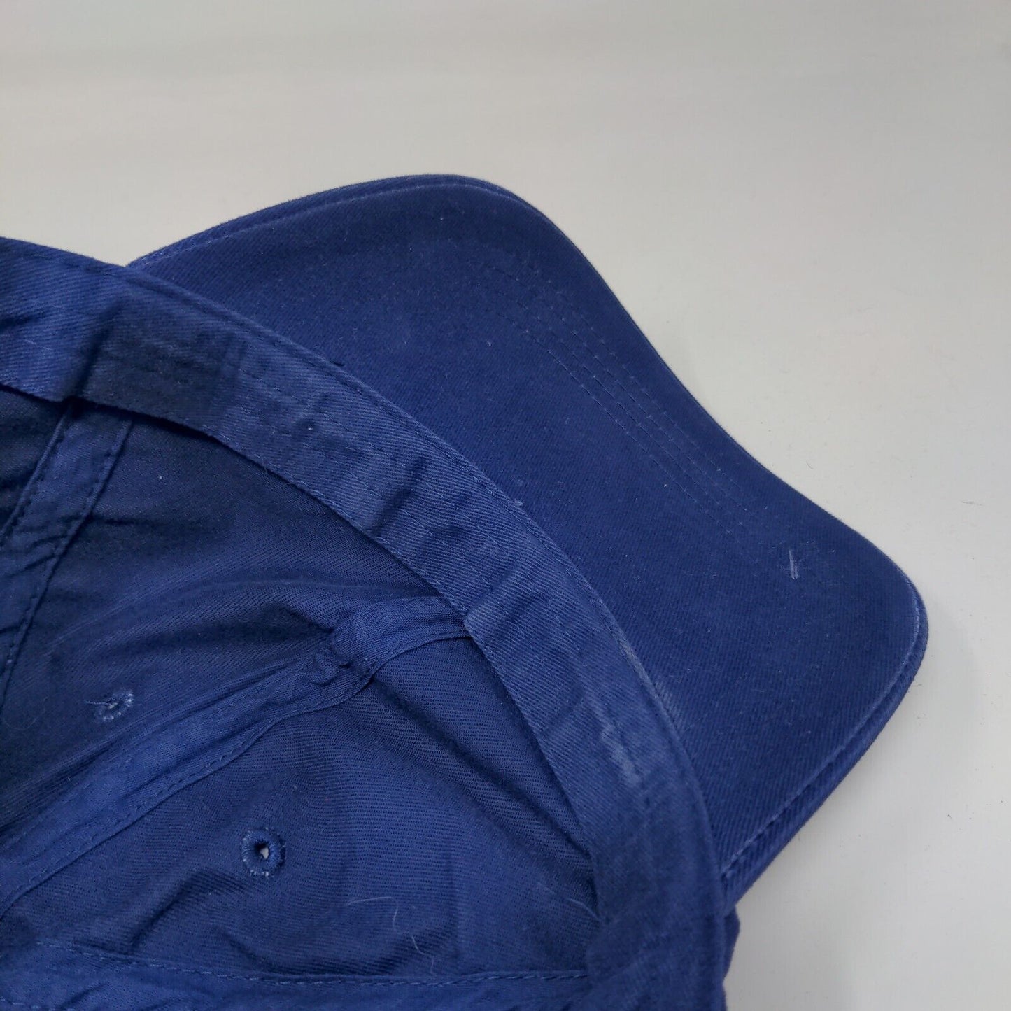 Accessories Slideback Hat Blue OSFM Adjustable Vented Holes 6 Panel Blank