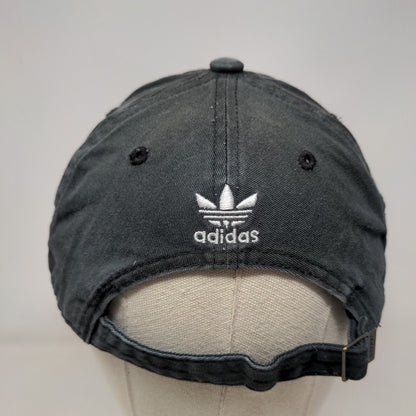 Adidas Trefoil Slideback Hat Blue One Size Adjustable Embroidered