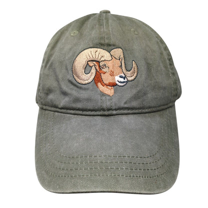 Ramair LLC Slideback Hat Green One Size Adjustable Embroidered Eco
