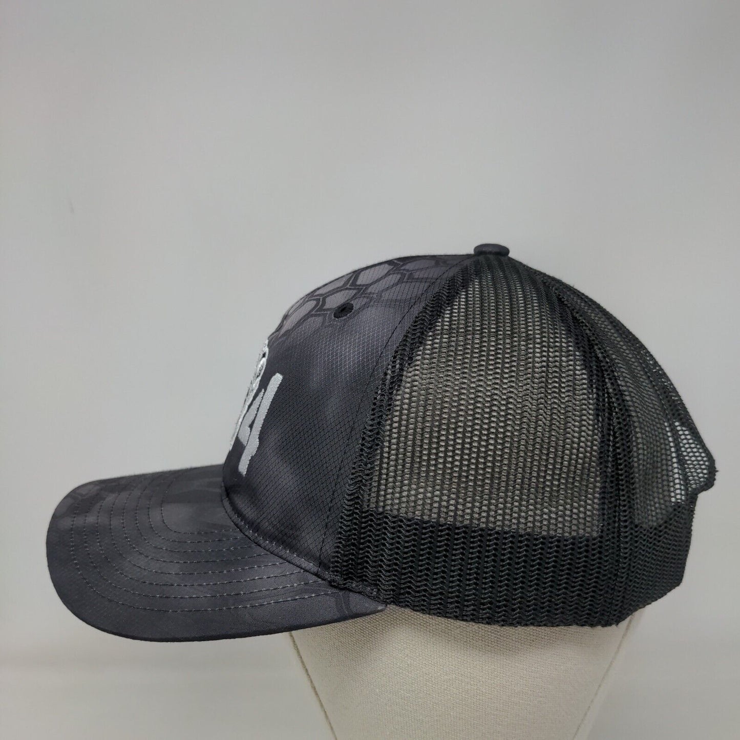 504 Snapback Mesh Back Trucker Hat Multi One Size Embroidered Richardson