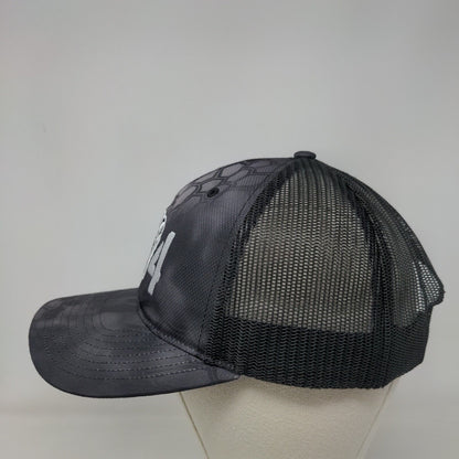 504 Snapback Mesh Back Trucker Hat Multi One Size Embroidered Richardson