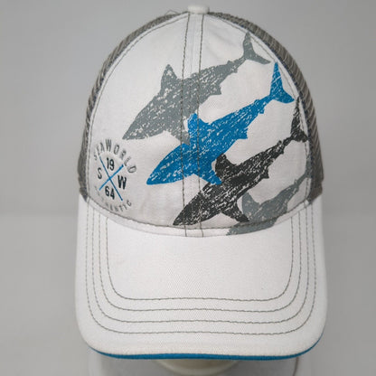 SeaWorld Authentic 1964 Snapback Trucker Hat Multicolor OS Adjustable Mesh Back