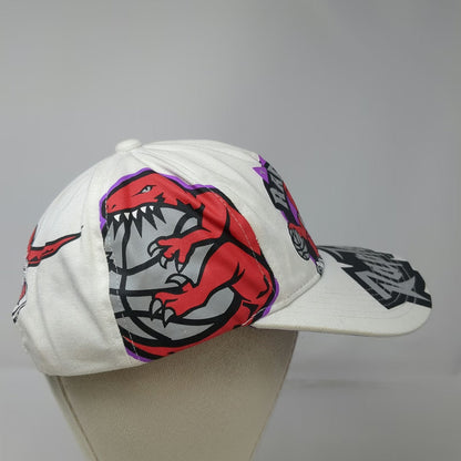 Mitchell & Ness Toronto Raptors NBA 5 Panel White Hat One Size All Over Print