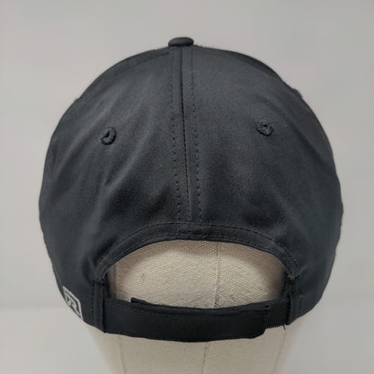 Richardson Strapback Hat Black Small Adjustable Embroidered Flexfit