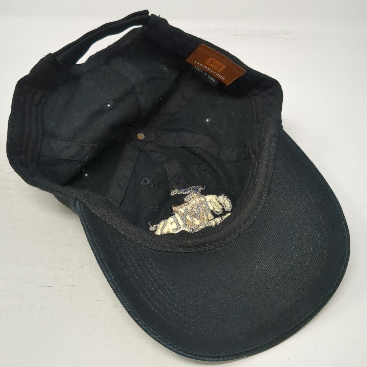 Harriton Guinness Beer Darkness Reigns Black One Size Baseball Cap Hat Strapback