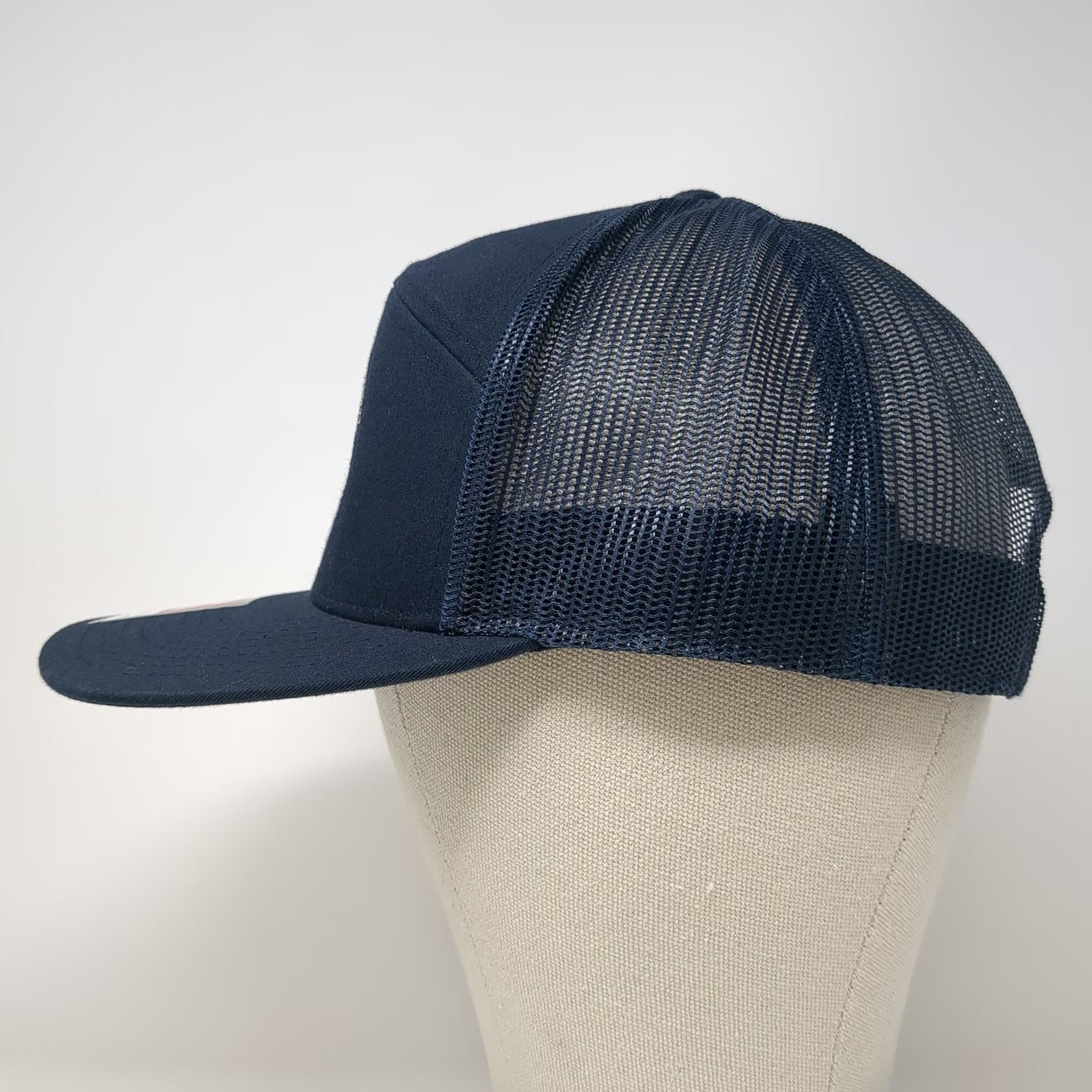 Richardson 5 Panel Blue One Size Hat Peregrine Squadron Boise Idaho Flat Bill