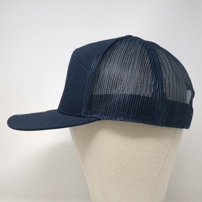 Richardson 5 Panel Blue One Size Hat Peregrine Squadron Boise Idaho Flat Bill