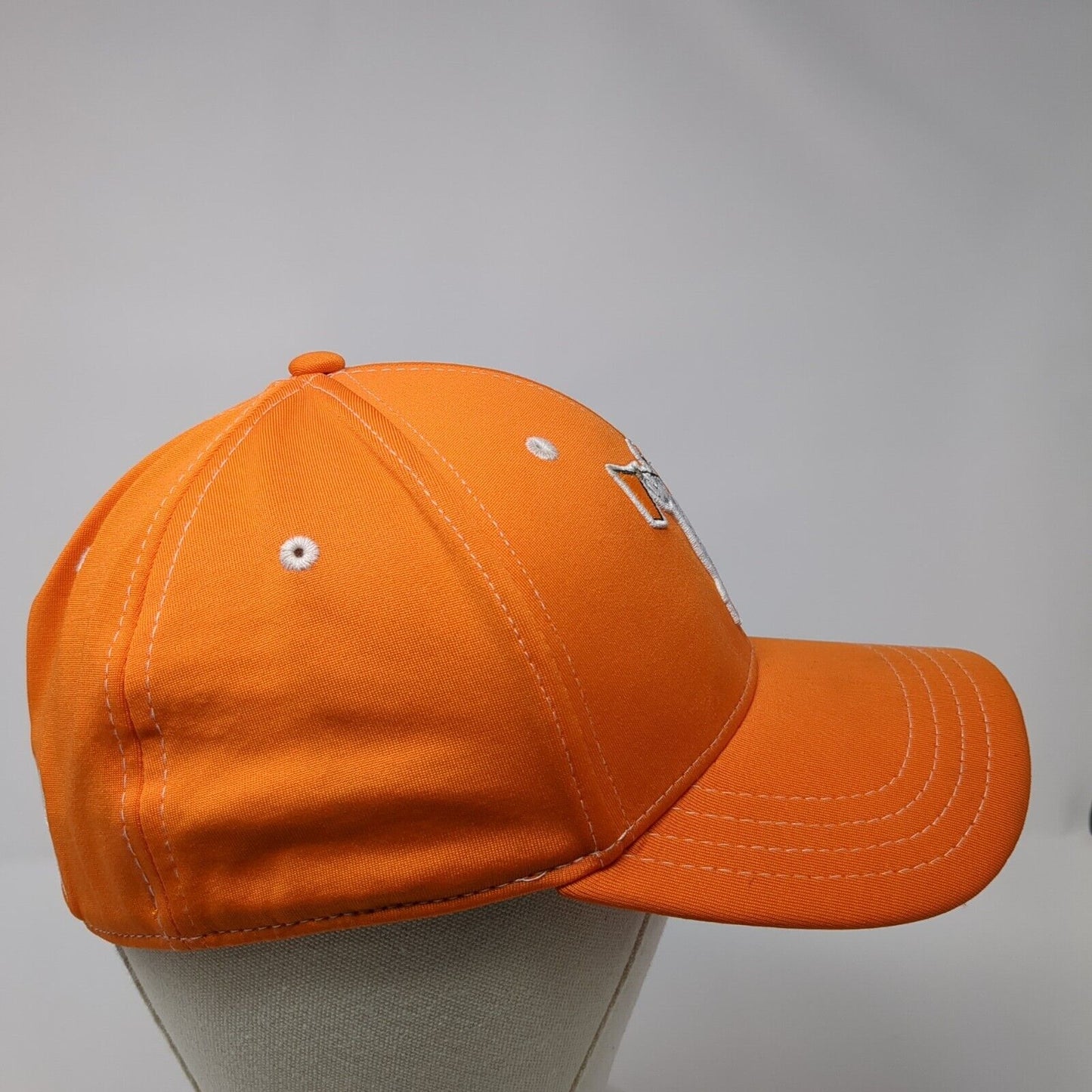 Looper Tomord Golf Fitted Hat Orange S/M Embroidered 6 Panel Polyester