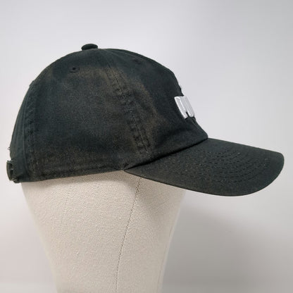 Puma Baseball Cap Black One Size Cotton Logo Strapback Adjustable Athletic Hat