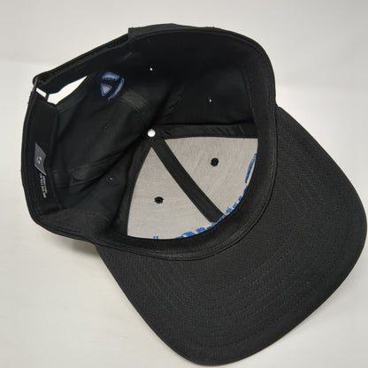 TaylorMade Strapback Golf Hat Black One Size Adjustable Embroidered Polyester