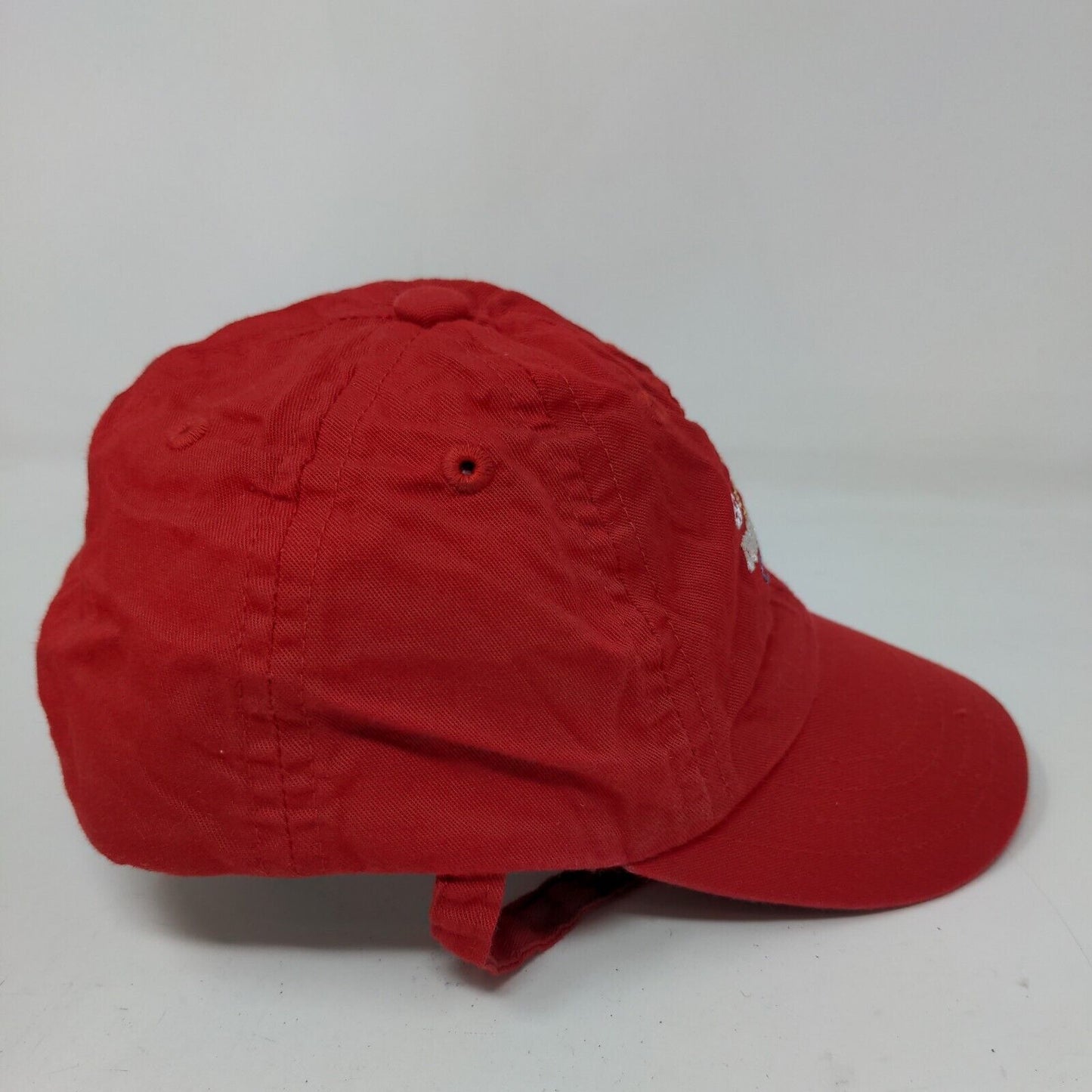 The Children's Place Baby Stretchy Hat Red Size 6-12 Months Logo