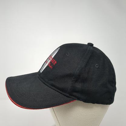 Surfware Hawaiian Classics Fitted Hat Black One Size Embroidered 6 Panel