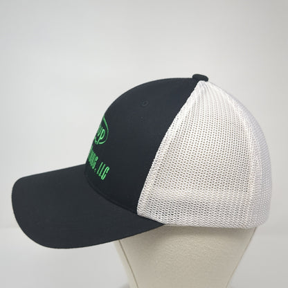 Sukup Miller Welding LLC Fitted Trucker Hat Black One Size Mesh Back