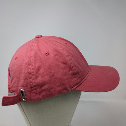 U.S. Polo Assn. Baseball Cap Pink One Size Adjustable Embroidered Cotton Hat