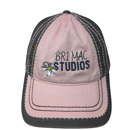 Bri Mac Studios Strapback Hat Multicolor One Size Adjustable Embroidered Otto