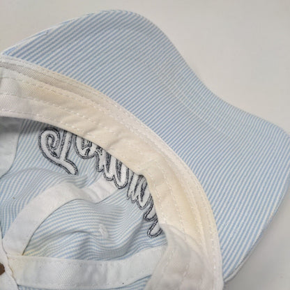 Tommy Hilfiger Slideback Hat Multicolor One Size Embroidered Striped 6 Panel