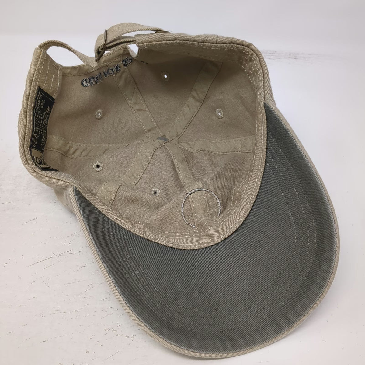 Gear For Sports Baseball Cap Beige One Size Slideback Simply The Best Logo Hat
