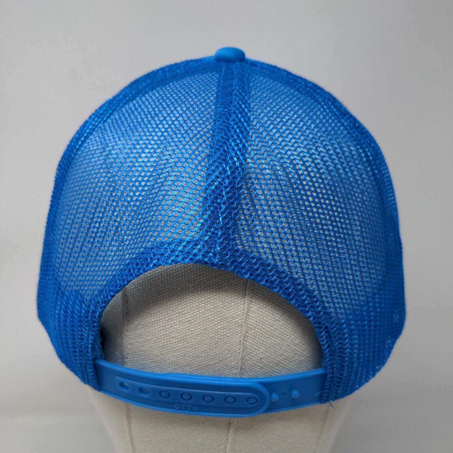 We Stick It Nashville Nights 2023 Mesh Back Rope Trucker Hat Blue OSFM Otto
