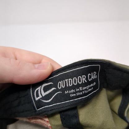 Outdoor Cap Snapback Hat Camouflage One Size Mountain Patch 6 Panel