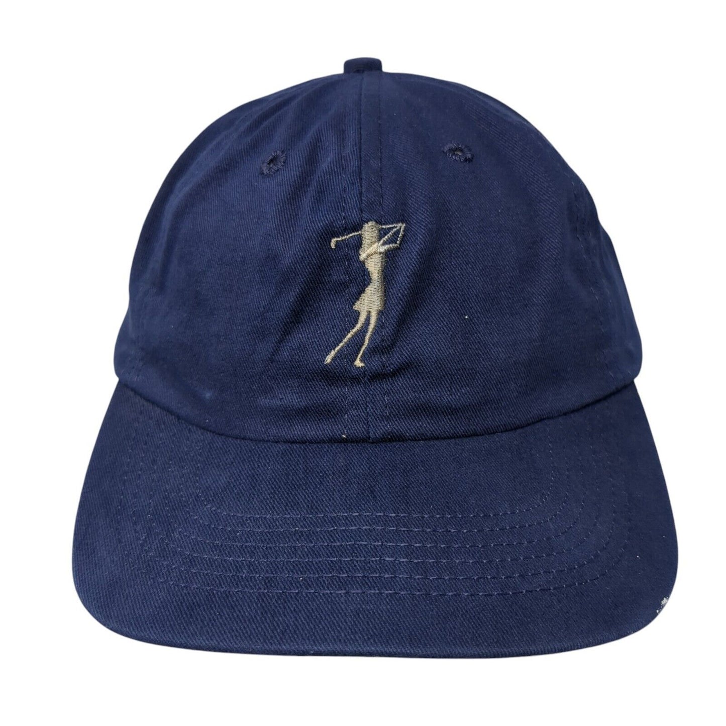 Lady Fairway Golf Slideback Hat Blue One Size Adjustable Embroidered