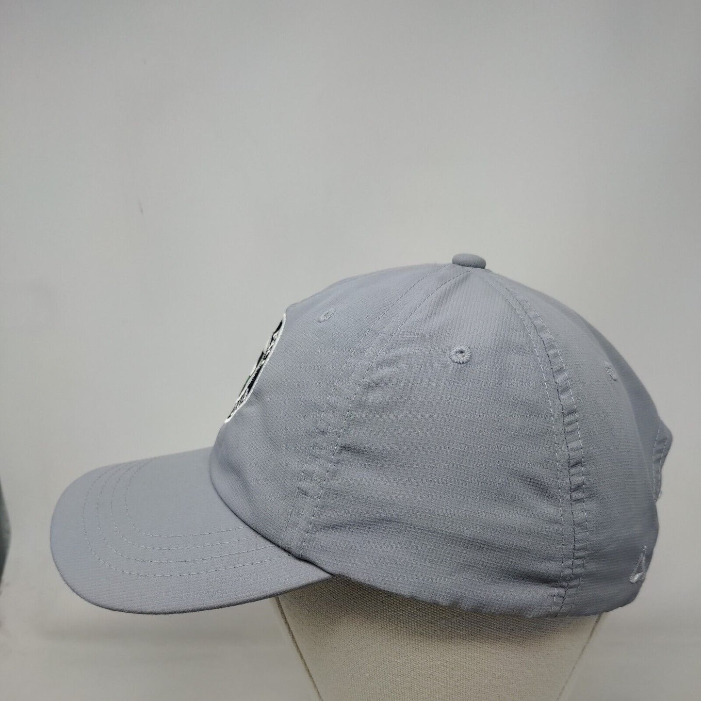 Sugar Mill Country Club Staff Strapback Hat Gray Classic Fit Ahead Performance