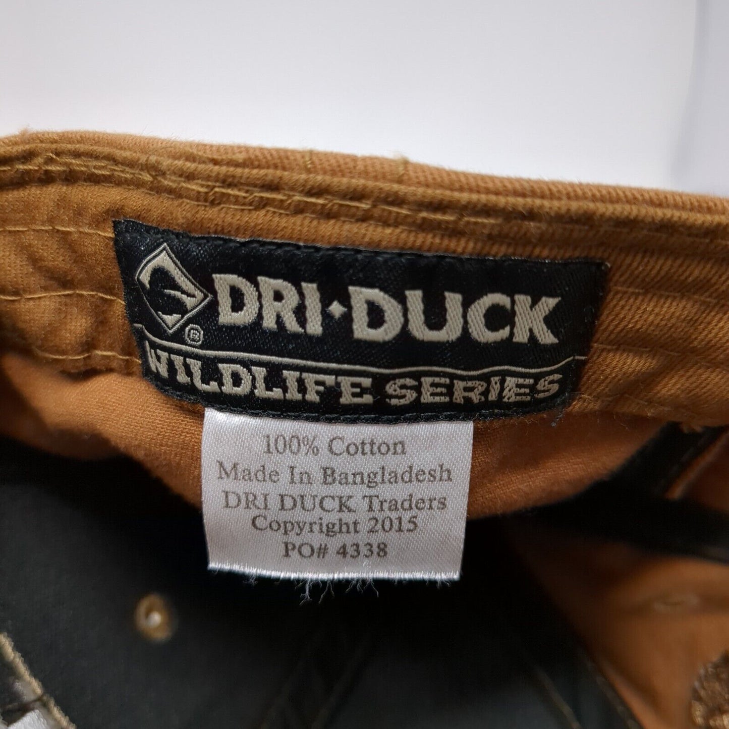 PSI Pavement Specialties of Idaho Strapback Hat Brown OS Adjustable Dri-Duck