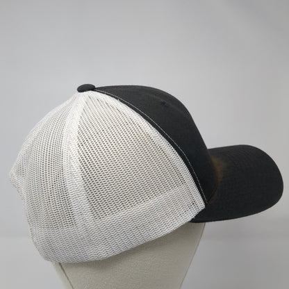 Bigfoot Sasquatch Snapback Trucker Hat Black One Size Mesh Back Yupoong