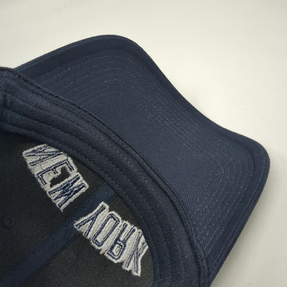 New York Yankees MLB Nike Baseball Cap Blue One Size Arched Lettering Swoosh Hat