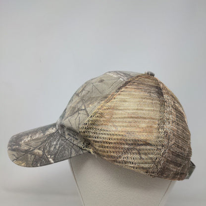 Outdoor Cap Men's Strapback Mesh Back Hat Realtree Camo OSFM Blank