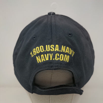 America's Navy A Global Force For Good Strapback Hat Blue One Size