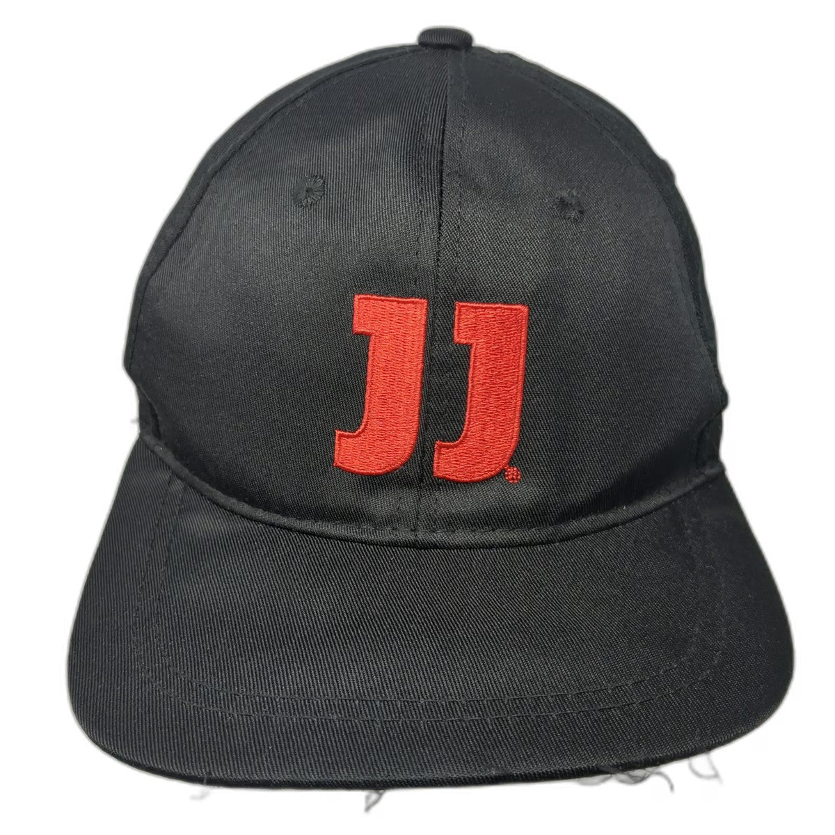 Jimmy John's Snapback Black Red One Size Embroidered Logo Polyester Sandwich Hat